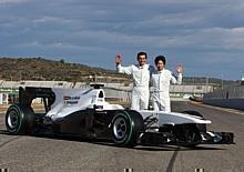 In Valencia wurde der Sauber C29 für die neue Formel-1-Saison vorgestellt. Foto. L. Gorys/auto-reporter.net 